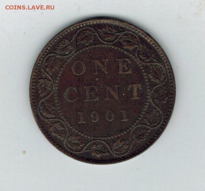 Канада 1 цент 1901 до 17.03.2015   22-00 - 1 1