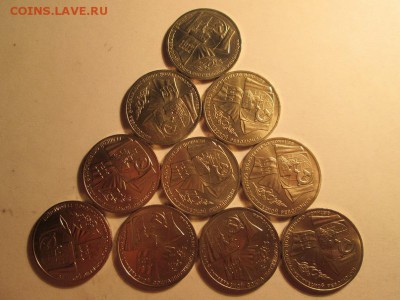 Юб. СССР 1р. 70 лет ВОСР. UNC!! 10 шт. до 14.03.15 22.00 - IMG_5481а