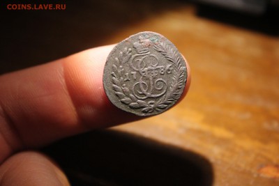 -- Деньга 1799 КМ и Полушка 1786 КМ -- - IMG_4366.JPG