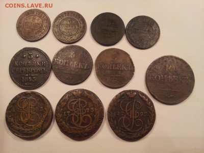 Альбом монет 153 шт. -  18,19 век. - 7