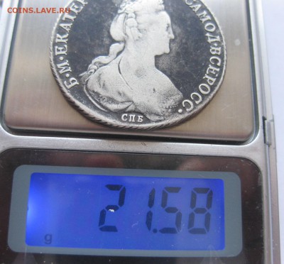 1 рубль 1782 - vvv