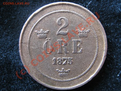 Швеция 2 эре 1875 г. Швейцария 2 раппена 1850 г. - Изображение 4870
