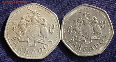 С 1 руб. БАРБАДОС 1$ 1973г. и 1$ 1994г. РАЗНЫЕ  до 21.03.15г - IMG_4290.JPG