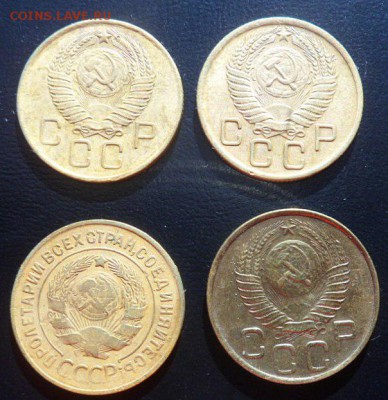 3 копейки (4шт) 1957,1956,1931,1948 -до 20.03.15 - SAM_5026.JPG