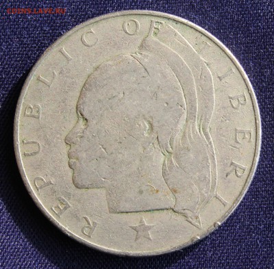 С 1 руб. ЛИБЕРИЯ 1 доллар 1968г. КРУПНАЯ  до 21.03.15г.в 22 - IMG_4271.JPG