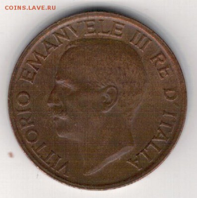 ИТАЛИЯ 10 ЧЕНТЕЗИМО 1920 ПЧЕЛА ДО 19.03.15 В 22.00МСК (А812) - 4-и10ч20