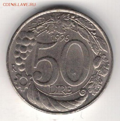 ИТАЛИЯ 50 ЛИР 1994 ДО 19.03.15 В 22.00МСК (А812) - 4-и50л96а