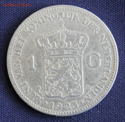С 1 руб. НИДЕРЛАНДЫ 1 гульден 1923г.ВИЛЬГЕЛЬМИНА до 21.03. - IMG_4176.JPG