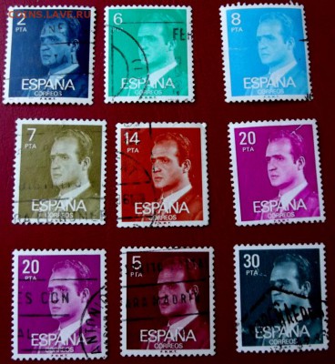 Испания король Хуан Карлос II,стандарты 9 шт. до 21.03.15г. - DSCF2834.JPG