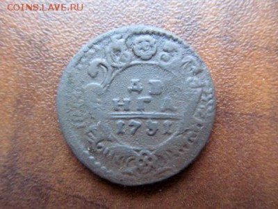 Денга 1731 - определение орла - 21728-2