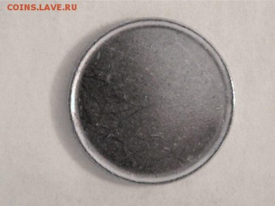 Брак на 5-рублевых монетах РФ - заготовка 5 руб