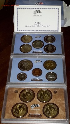 USA Proof mint set 2010-2012 - 20150316_103223