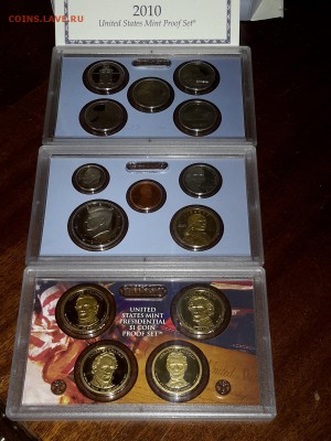 USA Proof mint set 2010-2012 - 20150316_103253