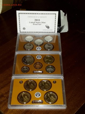 USA Proof mint set 2010-2012 - 20150316_103412