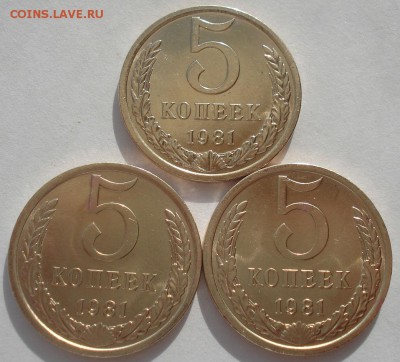 5 копеек 1981 аUNC CCCР 3шт. из мешка! 22:00 20.03.2015 - DSC05230.JPG