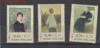 марки Финляндия медицина живопись чистые 1975г - 56_0002