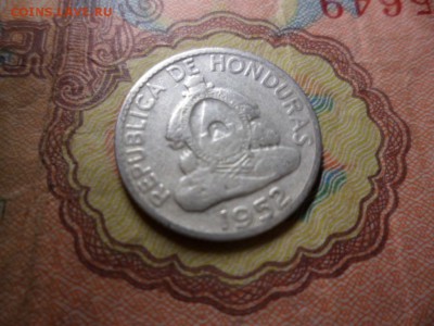 20 центавов Республики Гондурас 1952 г 0.900 - SAM_2600.JPG