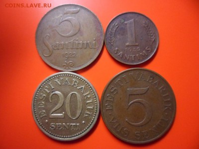 1 и 5 сантимов Латвии 1939 и 1922 + ...? - SAM_2609.JPG