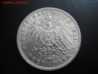 1911 Бавария,  3 М, серебро, до 30.03 в 22-15 мск - IMG_4111.JPG