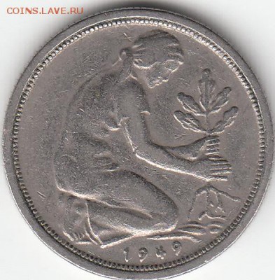 50 PFENNIG 1949 г. - IMG_0002