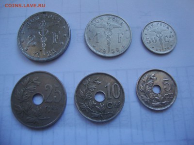 10 монет Бельгии 1912-1939 до 22-00 20.03.15 - DSC02286.JPG