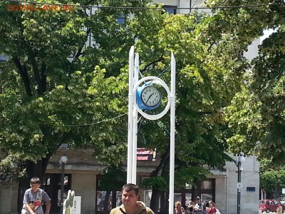 Болгарские сувенирные жетоны - Бургасские часы_Бургас_Болгария_17.07.2014