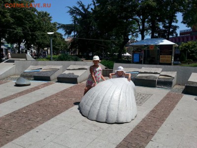 Болгарские сувенирные жетоны - Ракушки_1_Бургас_Болгария_17.07.2014