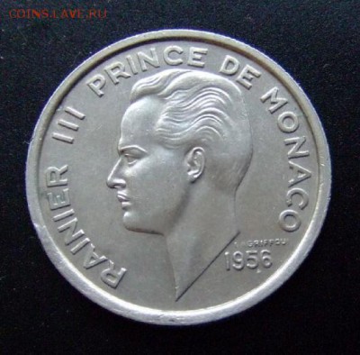 4 - Монако 100 франков (1956) №2 А