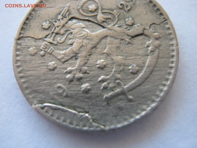 ФИНЛЯНДИЯ 1 марка 1929. ИНТЕРЕСНЫЙ брак. - 053.JPG