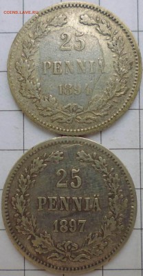 Фины 1,5,25 пенни, 4 монеты (4) до 25.03 22-00 МСК - P1020373.JPG