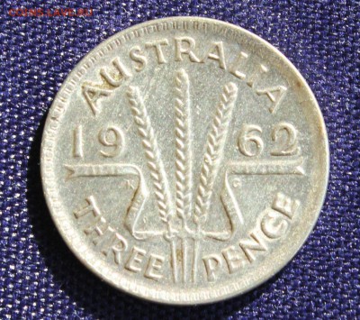 С 1 руб. АВСТРАЛИЯ 3 пенса 1962г. до 25.03.15г. в 22-00 - IMG_4341.JPG