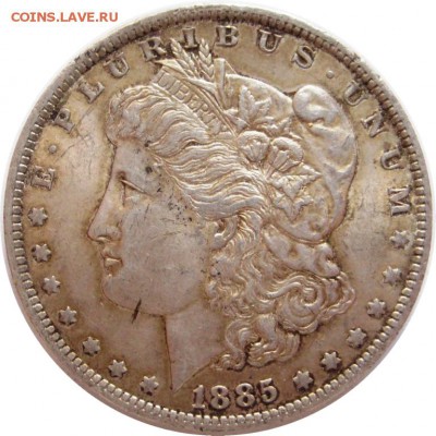 Морган Доллар США Орлеан 1885 до 25.03 - lot-197805-1