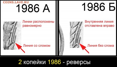 2 копейки 1986 года. Вид реверса. - 2 копейки 1986 Фрагменты
