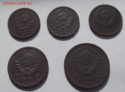 10 коп 1935,36,37г. 15коп 1938г. 20коп 1938г. на оценку. - DSCF2408.JPG