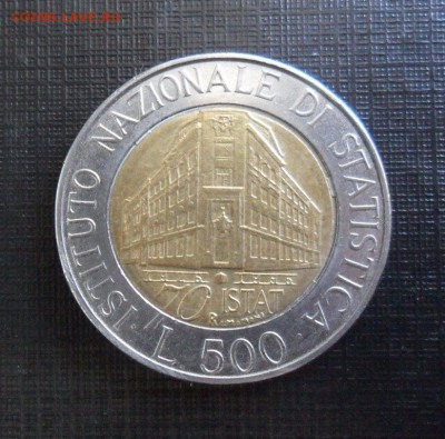 500 лир 1996 Италия,  Институт Статистики до 23.03..21.00 Мс - SAM_1251.JPG
