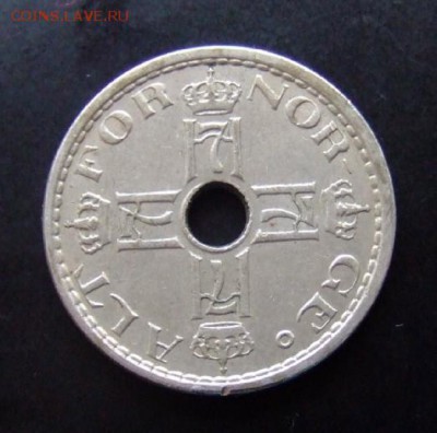 4 - Норвегия 50 эре (1941) медь-ник. А