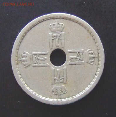 4 - Норвегия 25 эре (1924) №1 А