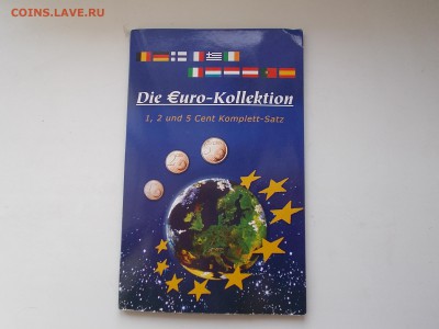 Набор евро центов 2002 года в буклете. - DSCN0005.JPG