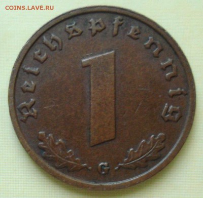 1 рейхспфенниг 1936г G.Редкая.Оценка. - DSC02376.JPG