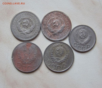 20 коп. 1944+31г.(2шт.)+46г.+15коп.1950г. 23.03. 22-00мск - 5_2