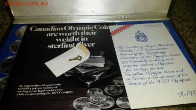 Канада Олимпиада-76 28 монет UNC до 26.03 22:00  Ag-1кг - 20150321_131547