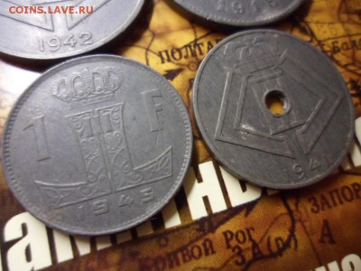 1, 10, 25 центов Бельгия 1941(42,45 1915 гг) 23.03.15 21.00 - SAM_2701.JPG