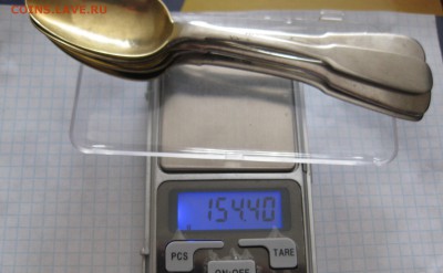 Ложки чайные 84 проба -6 штук - вес6