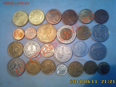 Инострань 23 шт. номиналом 25, 50, 100, 1000 до 11.06 22.00 - IMG0939