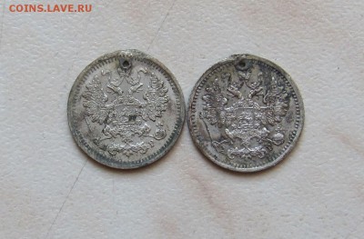 5 коп. 1890г. + 5 коп. 1902г. С 1 РУБ.!  до 24.03. 22-00 мск - 5+5_2