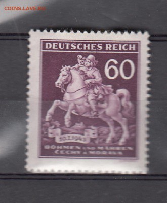марки Богемия и Моравия 1943 - 104