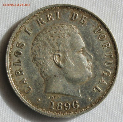 С 1 руб. ПОРТУГАЛИЯ 500 рейс 1896г.В КОЛЛЕКЦИЮ до 28.03.15г. - IMG_4493.JPG