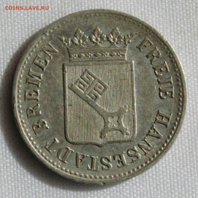 С 1 руб.СВОБОДНЫЙ ГАНЗЕЙСКИЙ г.БРЕМЕН 12 грот 1840г.до 28.3 - IMG_4492.JPG