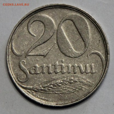 20 сантимов Латвия 1922 до 26.03 - IMG_3577.JPG