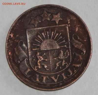 2 сантима 1928 Латвия до 26.03 - IMG_3571.JPG